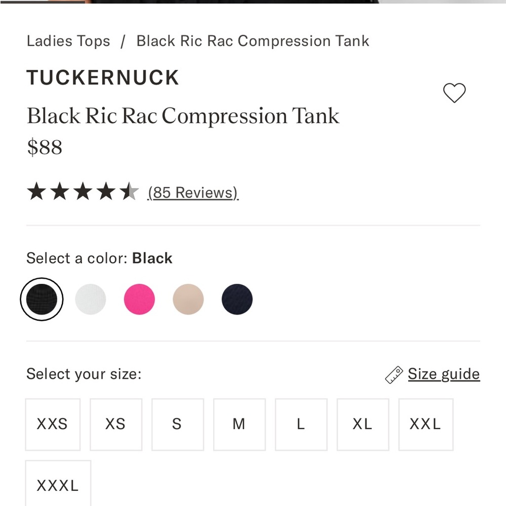 Tuckernuck Ric Rac black tank - Picture 6 of 9